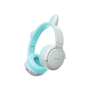 Promate KidSafe Kawaii Style Wireless Kids Headset – PANDA.Aqua