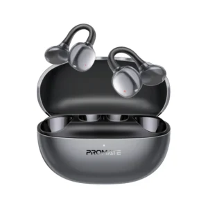 Promate AudioFit™ AirClip‑Pro Open Ear True Wireless Stereo Earbuds - Black